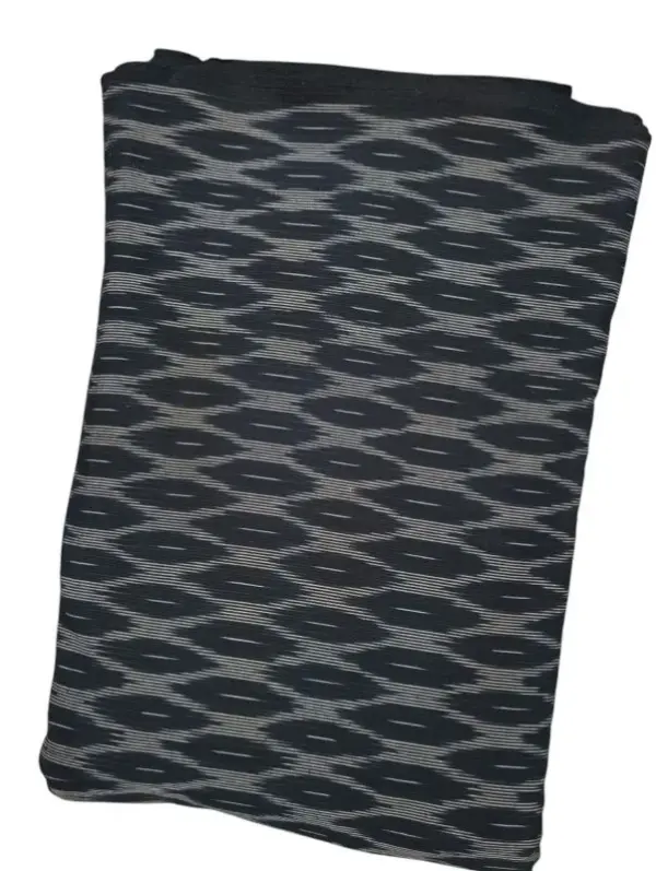 ikkat cotton fabric, Pochampally single ikat handloom cotton fabric, pure cotton fabric, Pure ikat cotton fabric