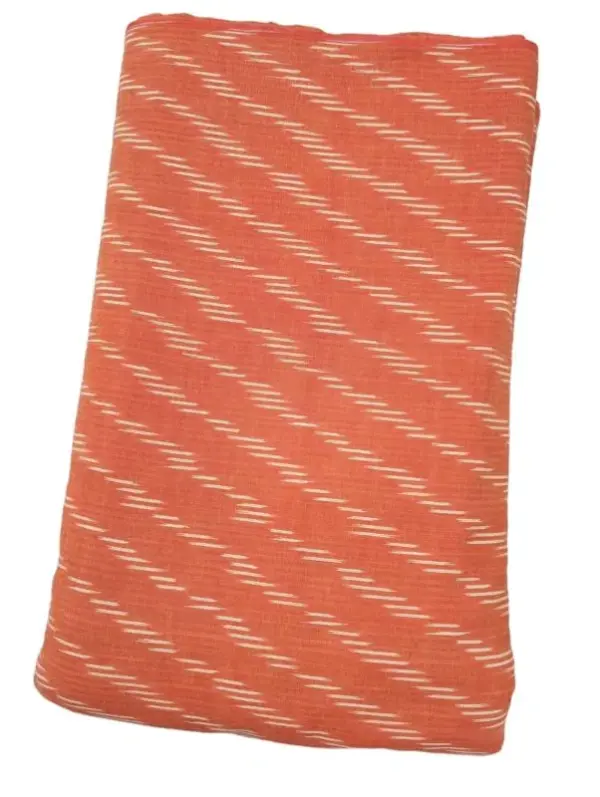 ikkat cotton fabric, Pochampally single ikat handloom cotton fabric, pure cotton fabric, Pure ikat cotton fabric