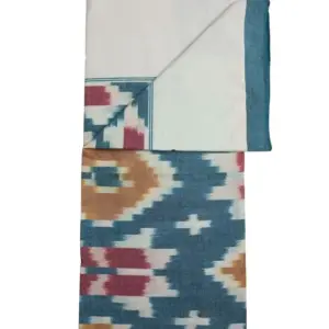 Pochampally Ikkat single bedsheets, Ikkat single bedsheets, Ikkat handloom cotton bedsheets, Queen size bedsheets