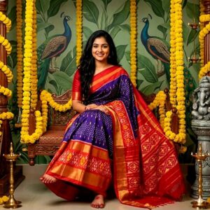 Pochampally Ikat Silk Sarees 14000 Silk Mark Certified, Silk Mark Certified Pochampally Sarees, Pochampally Pure Silk Sarees, Original Pochampally Ikat Silk Sarees, Handloom Pochampally Silk Sarees, Authentic Silk Mark Certified Sarees, Pure Silk Ikat Sarees, Buy Pochampally Silk Sarees Online, Designer Ikat Silk Sarees, Telangana Handloom Silk Sarees, Premium Pochampally Silk Sarees, Traditional Ikat Silk Sarees, Indian Handloom Silk Sarees, Certified Silk Sarees Online, Handwoven Pochampally Sarees