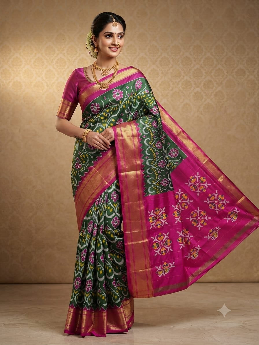 Pochampally Ikat Silk Sarees 14000 Silk Mark Certified, Silk Mark Certified Pochampally Sarees, Pochampally Pure Silk Sarees, Original Pochampally Ikat Silk Sarees, Handloom Pochampally Silk Sarees, Authentic Silk Mark Certified Sarees, Pure Silk Ikat Sarees, Buy Pochampally Silk Sarees Online, Designer Ikat Silk Sarees, Telangana Handloom Silk Sarees, Premium Pochampally Silk Sarees, Traditional Ikat Silk Sarees, Indian Handloom Silk Sarees, Certified Silk Sarees Online, Handwoven Pochampally Sarees