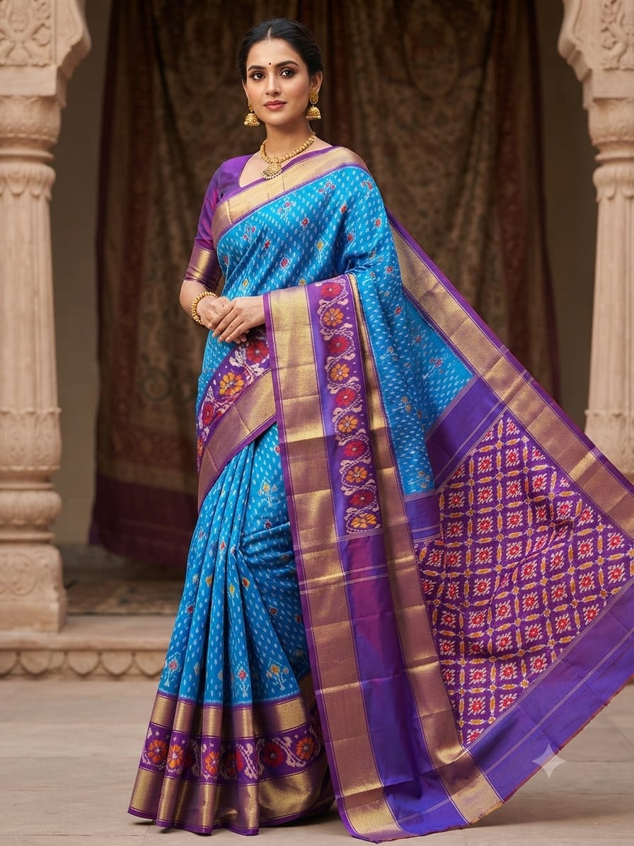 Pochampally Ikat Silk Sarees 14000 Silk Mark Certified, Silk Mark Certified Pochampally Sarees, Pochampally Pure Silk Sarees, Original Pochampally Ikat Silk Sarees, Handloom Pochampally Silk Sarees, Authentic Silk Mark Certified Sarees, Pure Silk Ikat Sarees, Buy Pochampally Silk Sarees Online, Designer Ikat Silk Sarees, Telangana Handloom Silk Sarees, Premium Pochampally Silk Sarees, Traditional Ikat Silk Sarees, Indian Handloom Silk Sarees, Certified Silk Sarees Online, Handwoven Pochampally Sarees