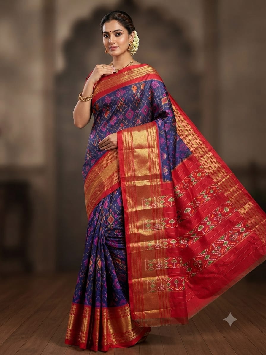 Pochampally Ikat Silk Sarees 14000 Silk Mark Certified, Silk Mark Certified Pochampally Sarees, Pochampally Pure Silk Sarees, Original Pochampally Ikat Silk Sarees, Handloom Pochampally Silk Sarees, Authentic Silk Mark Certified Sarees, Pure Silk Ikat Sarees, Buy Pochampally Silk Sarees Online, Designer Ikat Silk Sarees, Telangana Handloom Silk Sarees, Premium Pochampally Silk Sarees, Traditional Ikat Silk Sarees, Indian Handloom Silk Sarees, Certified Silk Sarees Online, Handwoven Pochampally Sarees