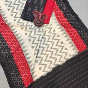 Pochampally Double ikkat dress materials, double Ikkat cotton suits, double ikkat salwar suit sets