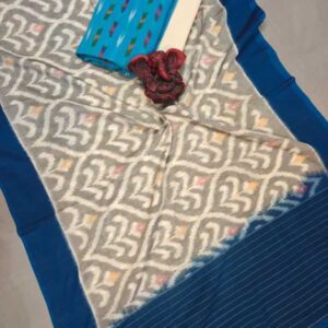 Pochampally Double ikkat dress materials, double Ikkat cotton suits, double ikkat salwar suit sets
