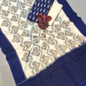 Pochampally Double ikkat dress materials, double Ikkat cotton suits, double ikkat salwar suit sets