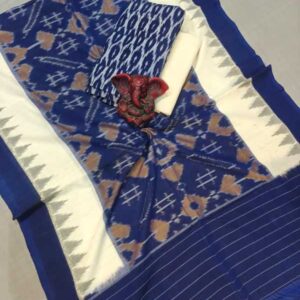 Pochampally Double ikkat dress materials, double Ikkat cotton suits, double ikkat salwar suit sets