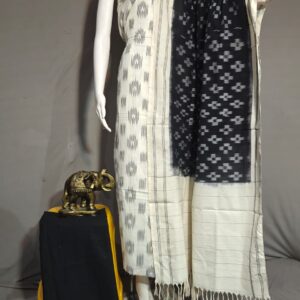 Pochampally Double ikkat dress materials, double Ikkat cotton suits, double ikkat salwar suit sets