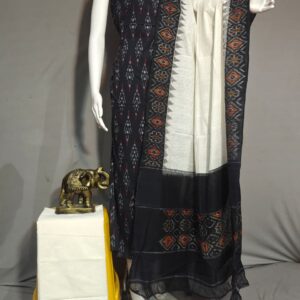 Pochampally Double ikkat dress materials, double Ikkat cotton suits, double ikkat salwar suit sets