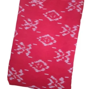 Double Ikkat cotton fabric Handloom materials -  DIKCF00013