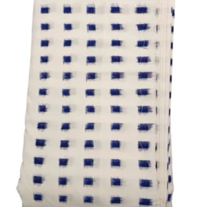 Double Ikkat cotton fabric Handloom materials -  DIKCF00016
