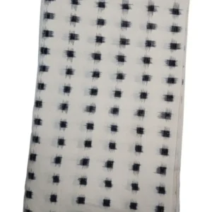 Double Ikkat cotton fabric Handloom materials -  DIKCF00018