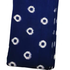 Double Ikkat cotton fabric Handloom materials -  DIKCF00020
