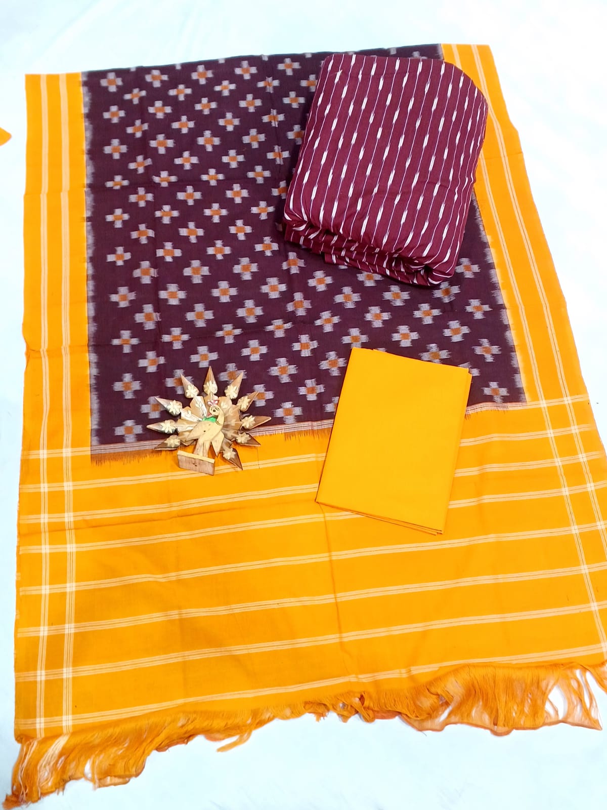 Double ikkat dress materials, Pochampally ikkat suits, double ikkat salwar suits, ikkat dress, ikkat dupatta