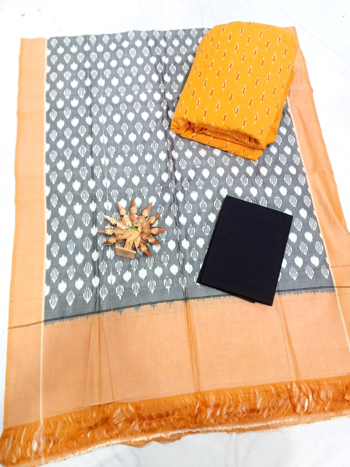 Double ikkat dress materials, Pochampally ikkat suits, double ikkat salwar suits, ikkat dress, ikkat dupatta