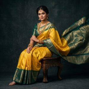 Gadwal Semi Silk Sarees With Blouse -PRSG39022