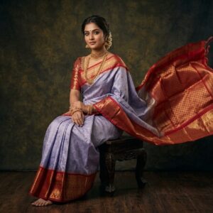 Gadwal Semi Silk Sarees With Blouse -PRSG39026