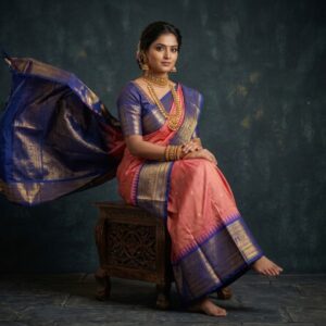 Gadwal Semi Silk Sarees With Blouse -PRSG39038