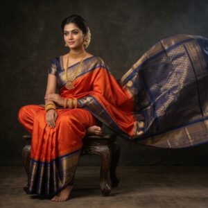 Gadwal Semi Silk Sarees With Blouse -PRSG39039