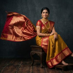 Gadwal Semi Silk Sarees With Blouse -PRSG39041