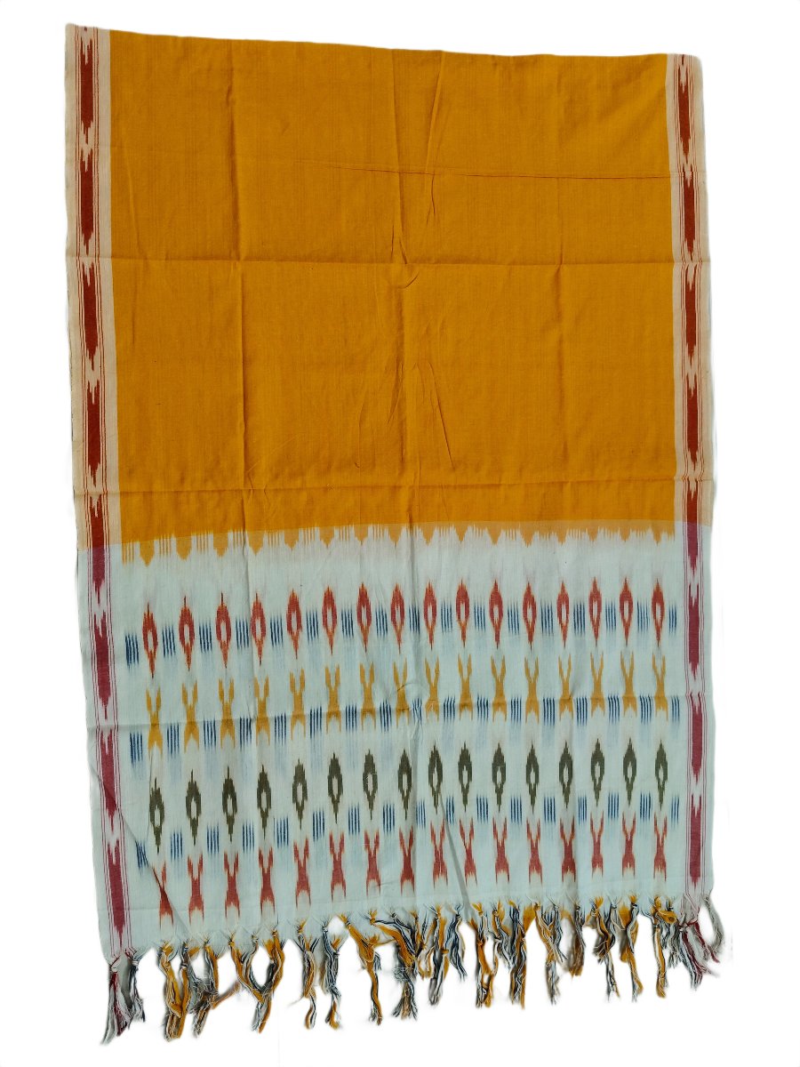 Single Ikkat Cotton Dupattas