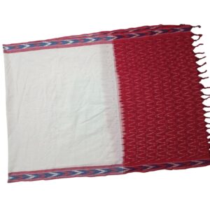 Pochampally Ikkat Handloom cotton Dupatta | Length 2.5 Meters - IKD00026