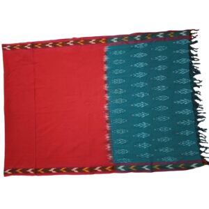 Pochampally Ikkat Handloom cotton Dupatta | Length 2.5 Meters - IKD00028