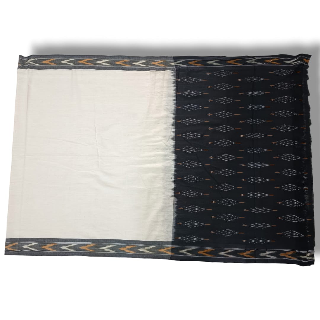 Pochampally Ikkat Handloom cotton Dupatta | Length 2.5 Meters - IKD0003