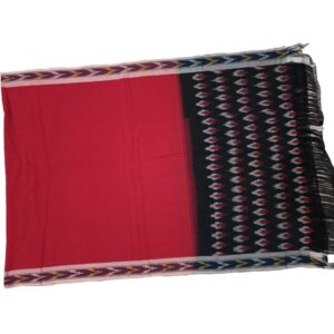 Pochampally Ikkat Handloom cotton Dupatta | Length 2.5 Meters - IKD00034