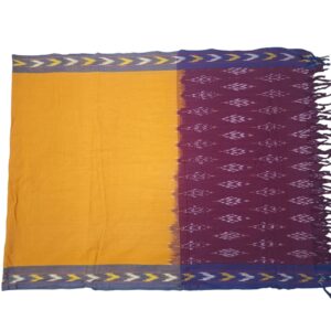 Pochampally Ikkat Handloom cotton Dupatta | Length 2.5 Meters - IKD00043