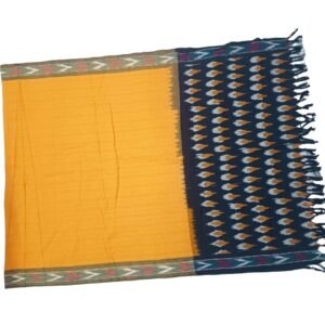Pochampally Ikkat Handloom cotton Dupatta | Length 2.5 Meters - IKD00046