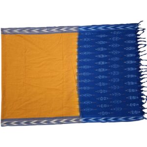 Pochampally Ikkat Handloom cotton Dupatta | Length 2.5 Meters - IKD0006