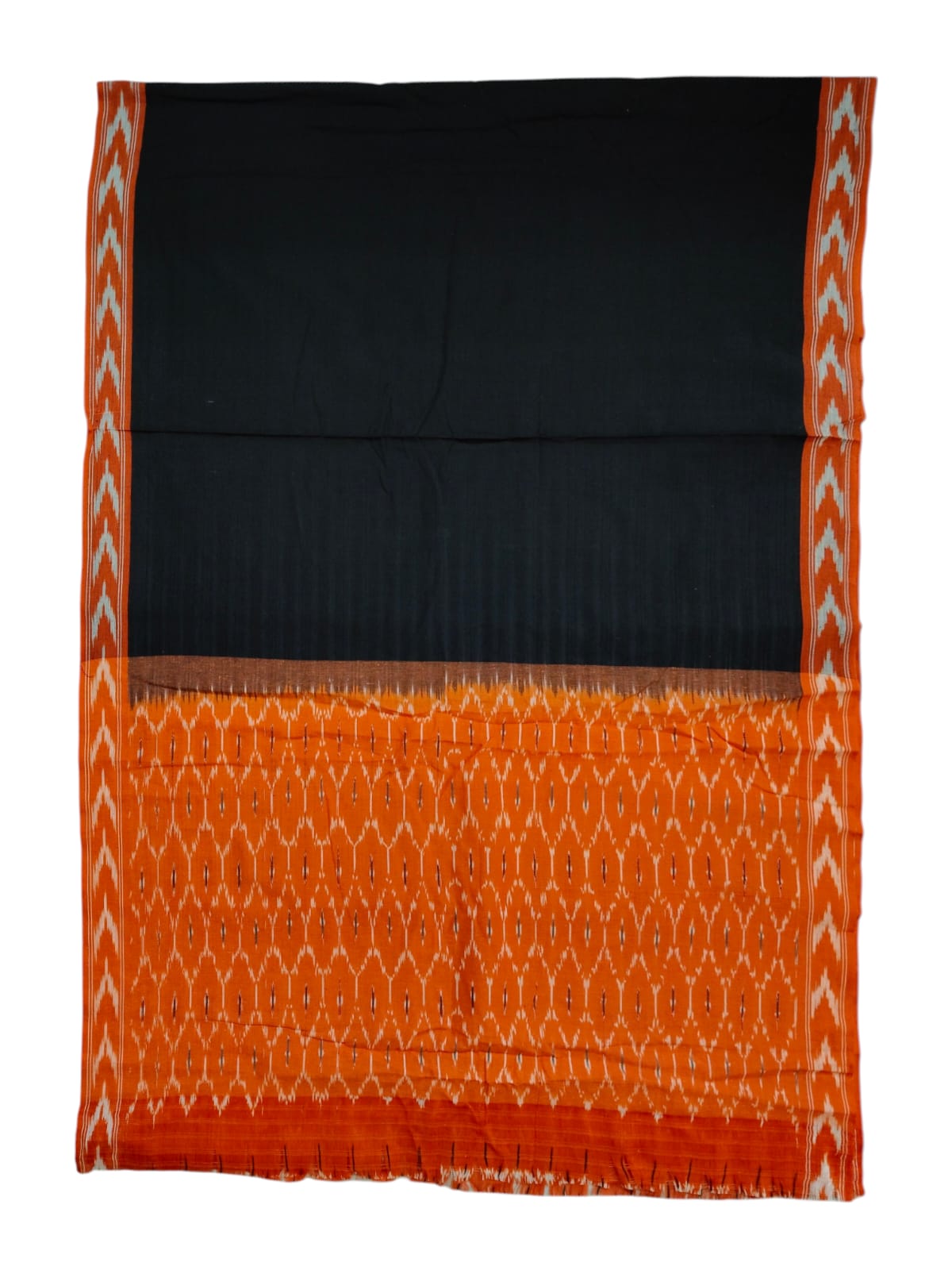 Pochampally Ikkat Handloom cotton Dupatta | Length 2.5 Meters - IKD0009