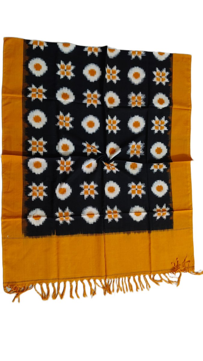 Ikkat Telia Rumal Cotton Dupattas