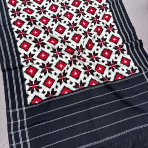 Pochampally Ikkat Telia Rumal Cotton Dupattas, telia rumal suits, telia rumal shalwas
