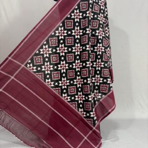 Pochampally Ikkat Telia Rumal Cotton Dupattas, telia rumal suits, telia rumal shalwas