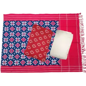 Double Ikkat telia rumal dress materials, Pochampally Ikkat suits, telia rumal suits, Pochampally Ikkat handloom telia rumal salwar suits.