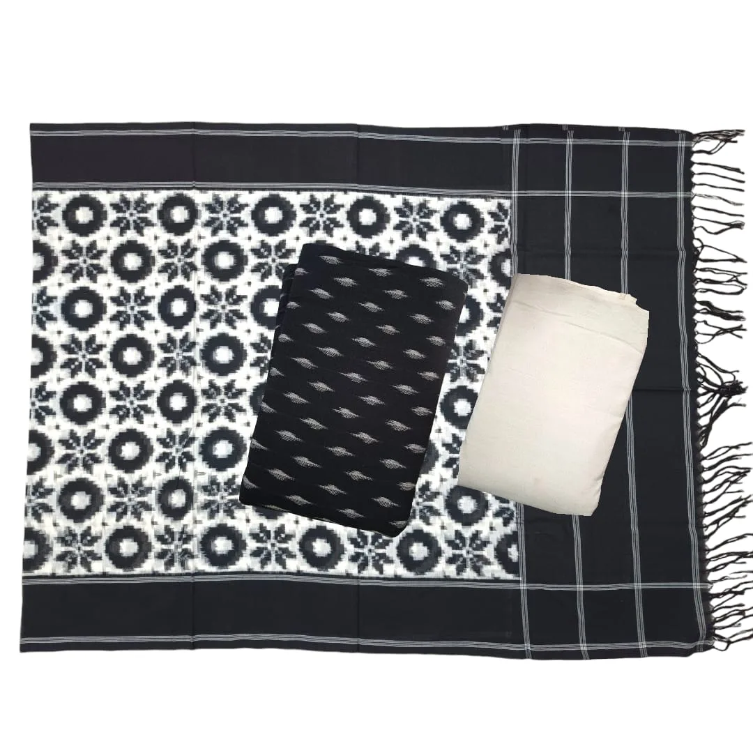 Double Ikkat telia rumal dress materials, Pochampally Ikkat suits, telia rumal suits, Pochampally Ikkat handloom telia rumal salwar suits.