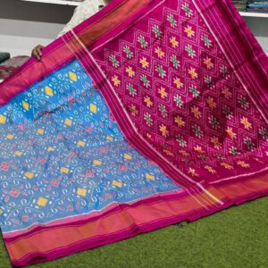 Pochampally ikkat silk sarees, ikat Silk mark certified sarees, double ikkat silk sarees