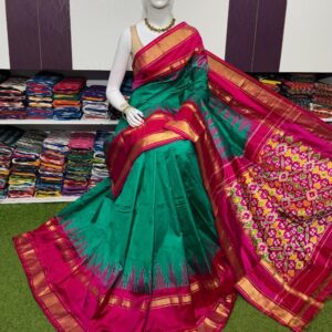 Pochampally silk sarees, ikkat silk sarees with blouse, pochampally ikkat sarees, double ikkat silk sarees, Pattu sarees