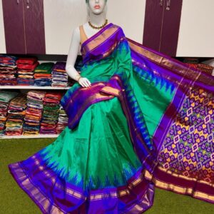 Pochampally silk sarees, ikkat silk sarees with blouse, pochampally ikkat sarees, double ikkat silk sarees, Pattu sarees
