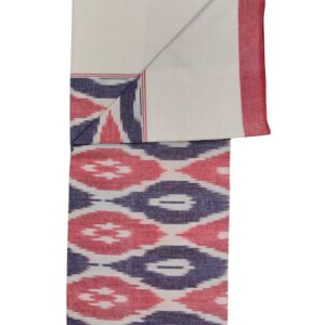 Pochampally Ikkat Single Bedsheet | Handloom Cotton -ISB0013