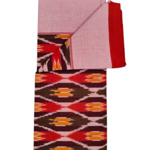 Pochampally Ikkat Single Bedsheet | Handloom Cotton -ISB0014