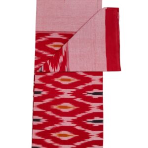 Pochampally Ikkat Single Bedsheet | Handloom Cotton -ISB0016