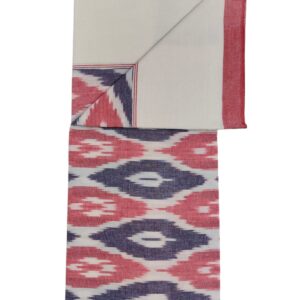 Pochampally Ikkat Single Bedsheet | Handloom Cotton -ISB0017