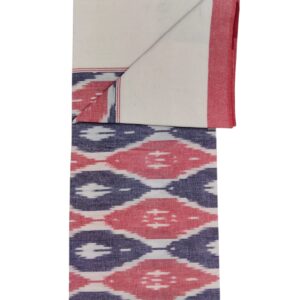 Pochampally Ikkat Single Bedsheet | Handloom Cotton -ISB0018