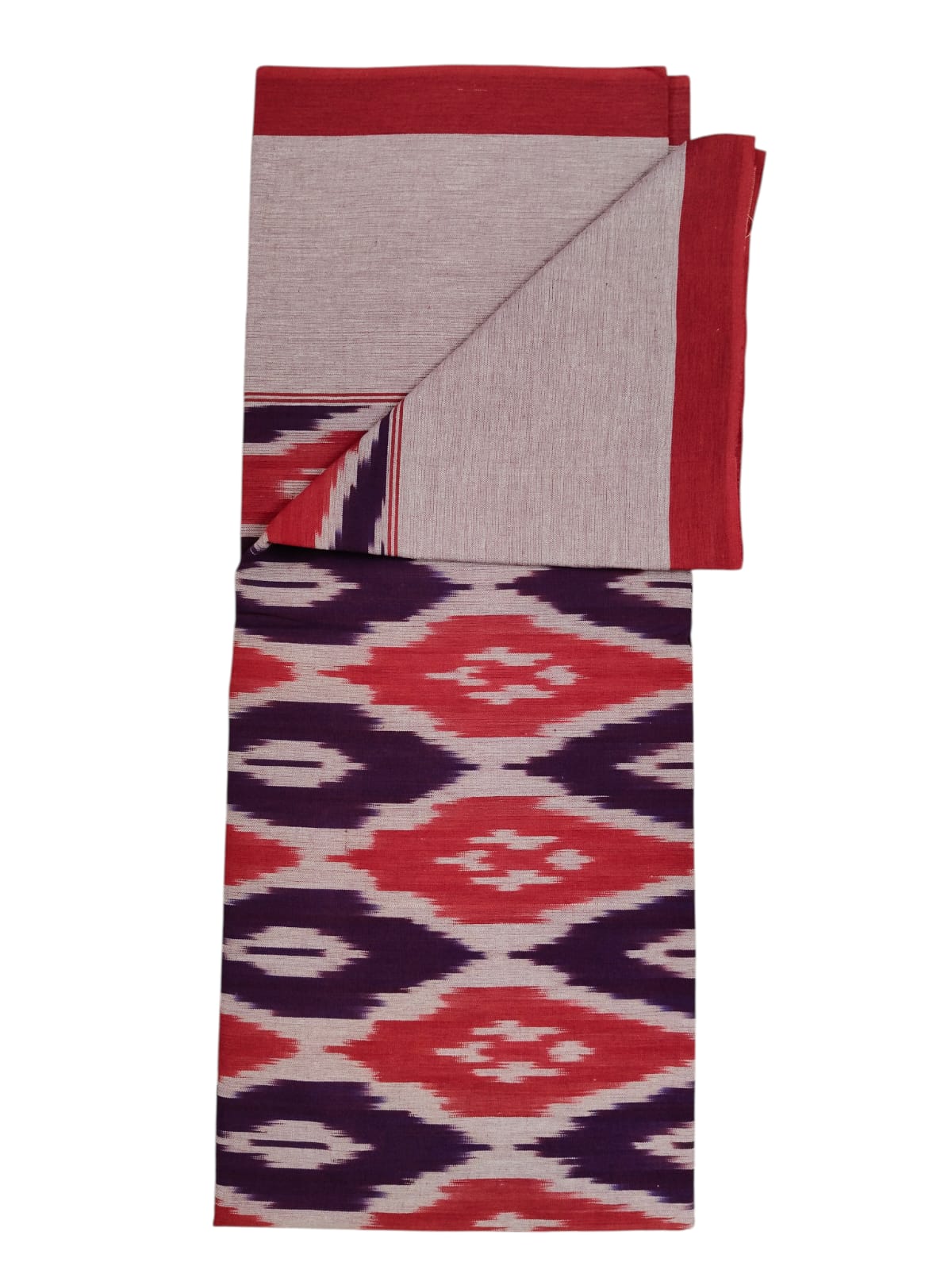 Pochampally Ikkat Single Bedsheet | Handloom Cotton -ISB0020