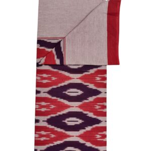 Pochampally Ikkat Single Bedsheet | Handloom Cotton -ISB0021