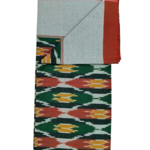 Pochampally Ikkat Single Bedsheet | Handloom Cotton -ISB0022