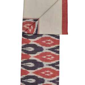 Pochampally Ikkat Single Bedsheet | Handloom Cotton -ISB0027
